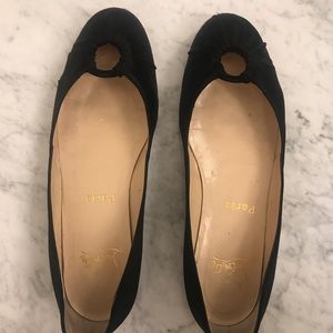 CLB Silk Flats